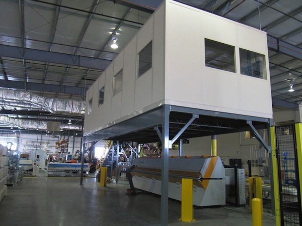 Modular inplant offices by Panel Built