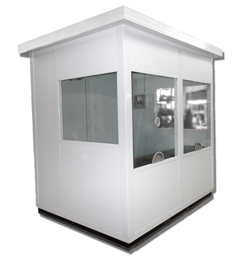 Ticket Valet Parking Booth Prefabricated  Office Kiosk New 4'x4' Security 