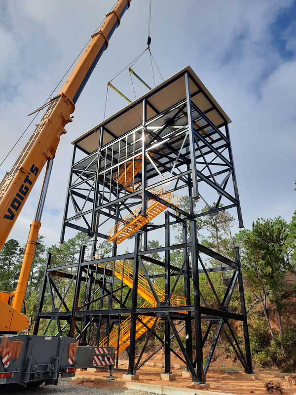 Rappel Tower Crane Installation