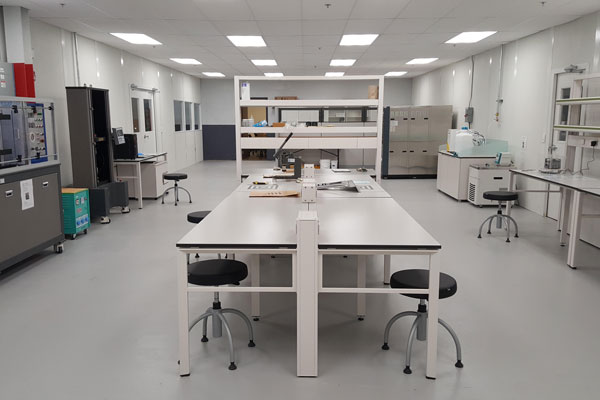 Modular Office Interior laboratory space