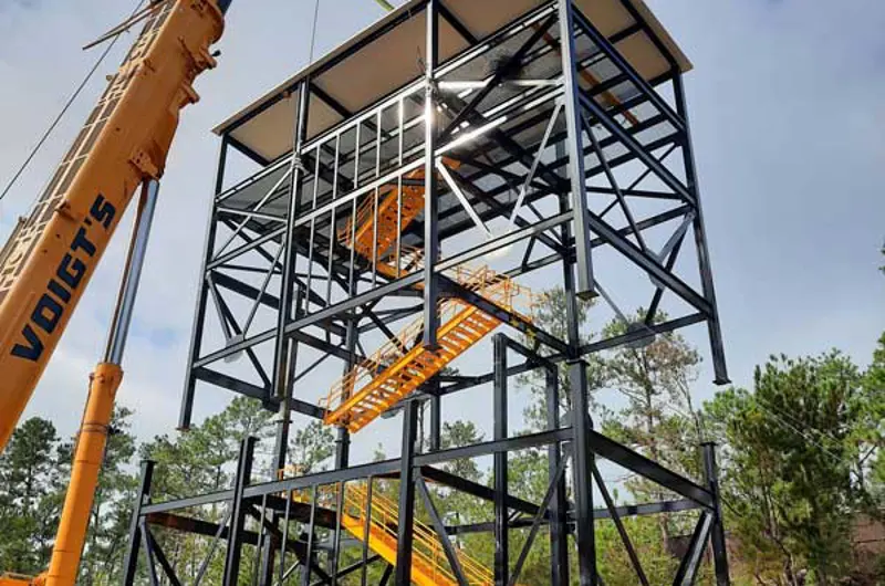 67ft Metal Rappel Training Tower | November Project of the Month 2021 ...