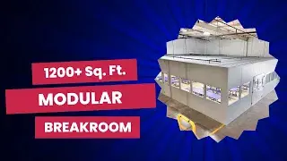 Modular Breakroom for Manufacturing Facility