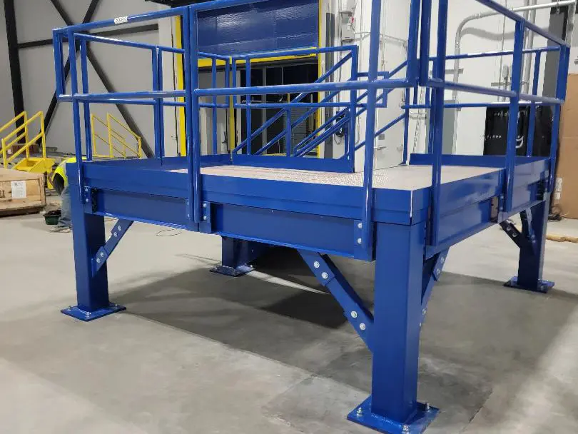 Equipment Platforms | Steel & Metal Platforms | Panel Built