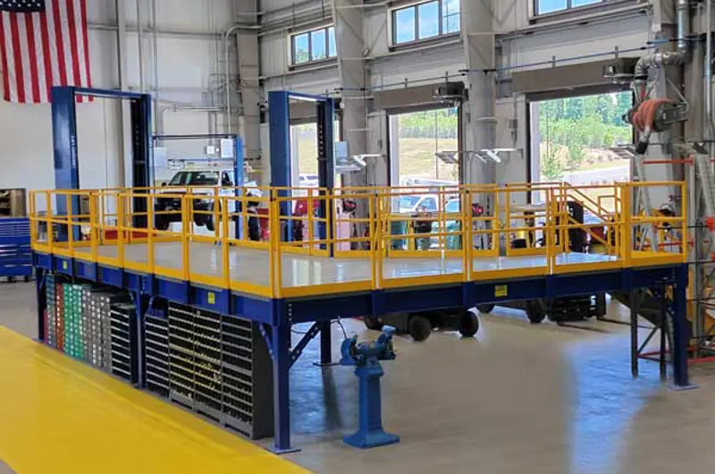 Warehouse Mezzanine Systems | Industrial Mezzanine | Panel Built