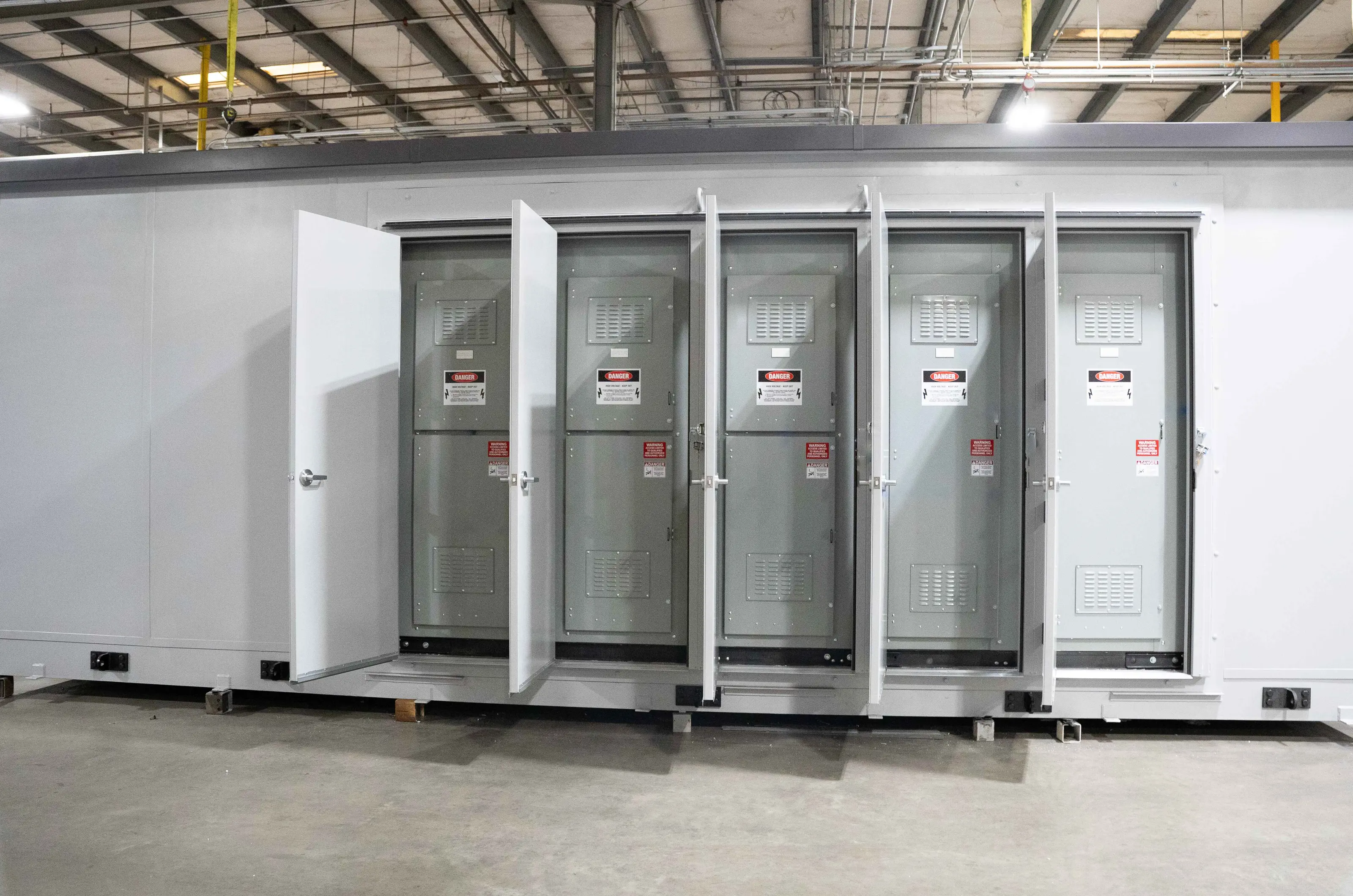 Custom Modular Structures Electrical Prefabricated E-Houses | Electrical Buildings | Panel Built