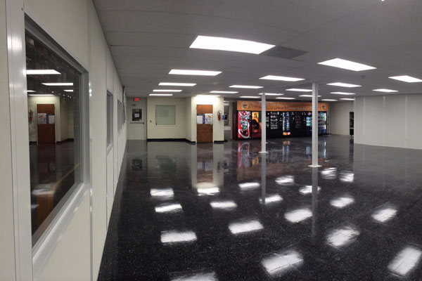 Modular break room wall panels
