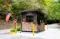 Panel Built 7x10 Preassembled Guard Booth with Faux Rock for perimeter security the Anna Ruby Falls Visitor Center in Helen, GA