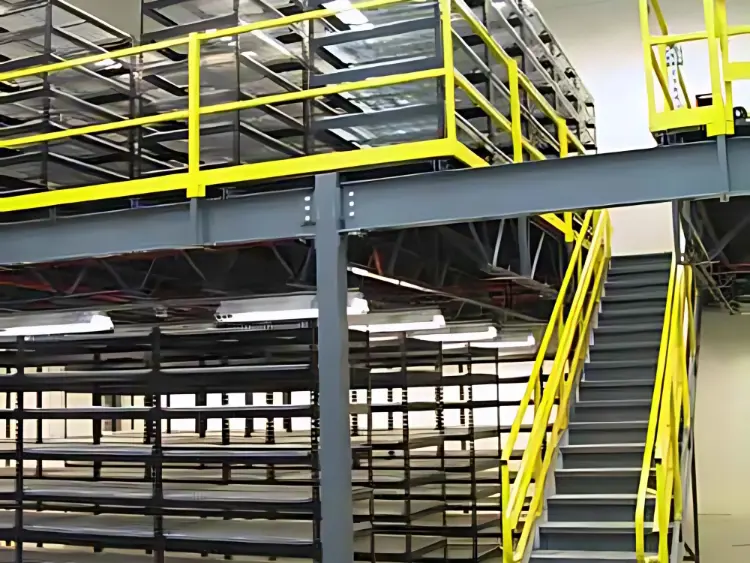 Mezzanine Rack Design Rack Supported Mezzanines for Industrial Use | Panel Built