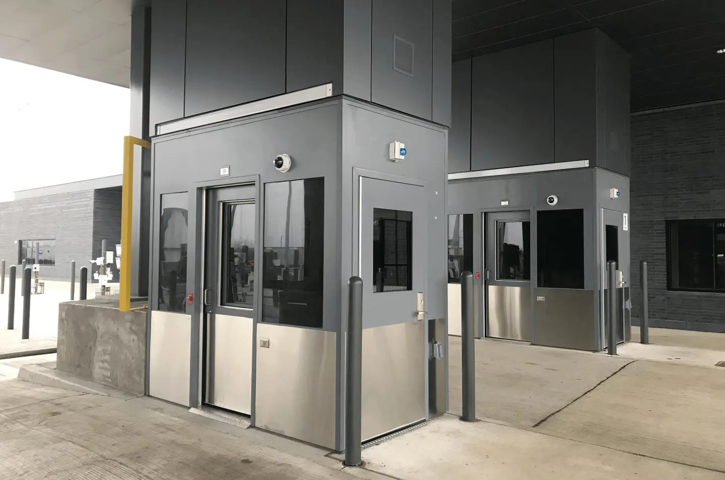Security Shack Modern Security Booths & Prefabricated Guard Shacks | Panel Built