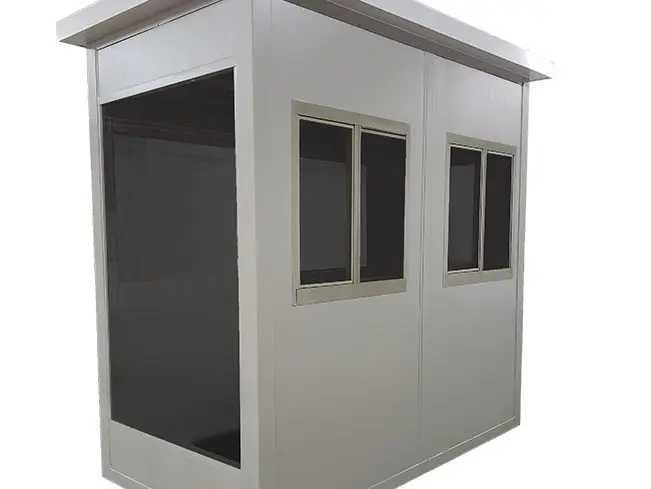 Operating Machine Booth Console Prefab Operator Booths | Modular Construction Booths | Panel Built