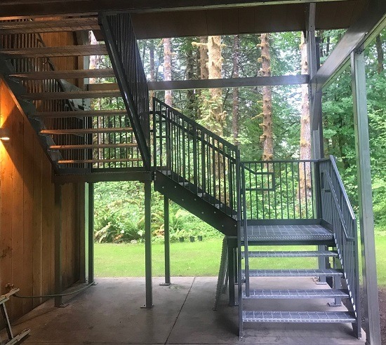 Residential Steel Stairs